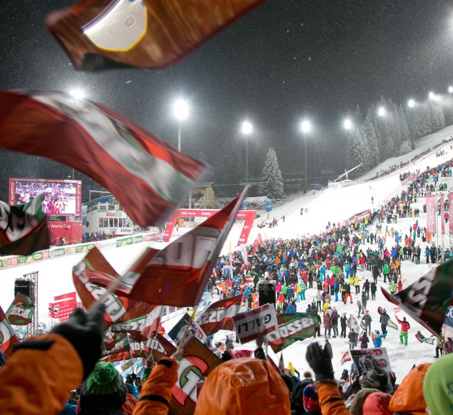 Skiweltcup Damenslalom © Flachau Tourismus