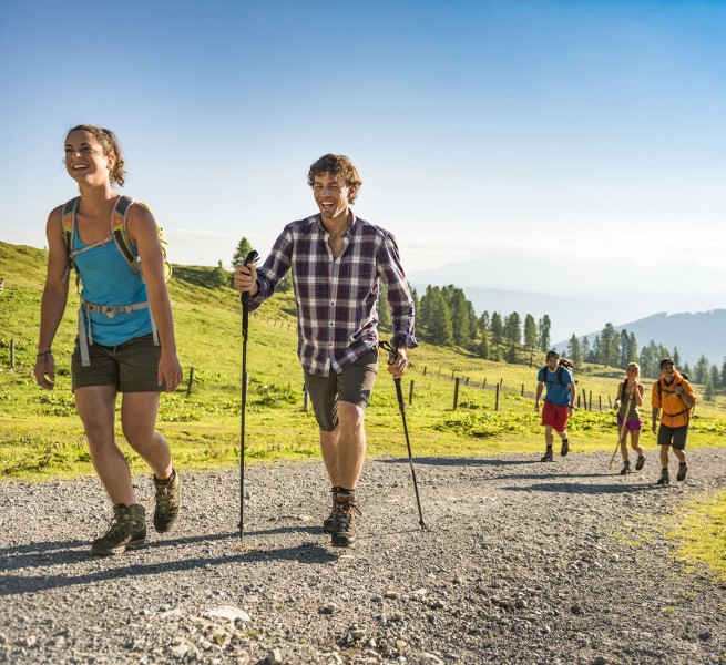 Wandern in den Bergen in und um Flachau © Flachau Tourismus