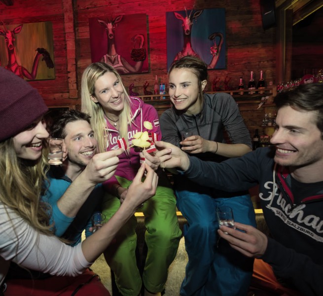 Drinks beim Après Ski © Flachau Tourismus